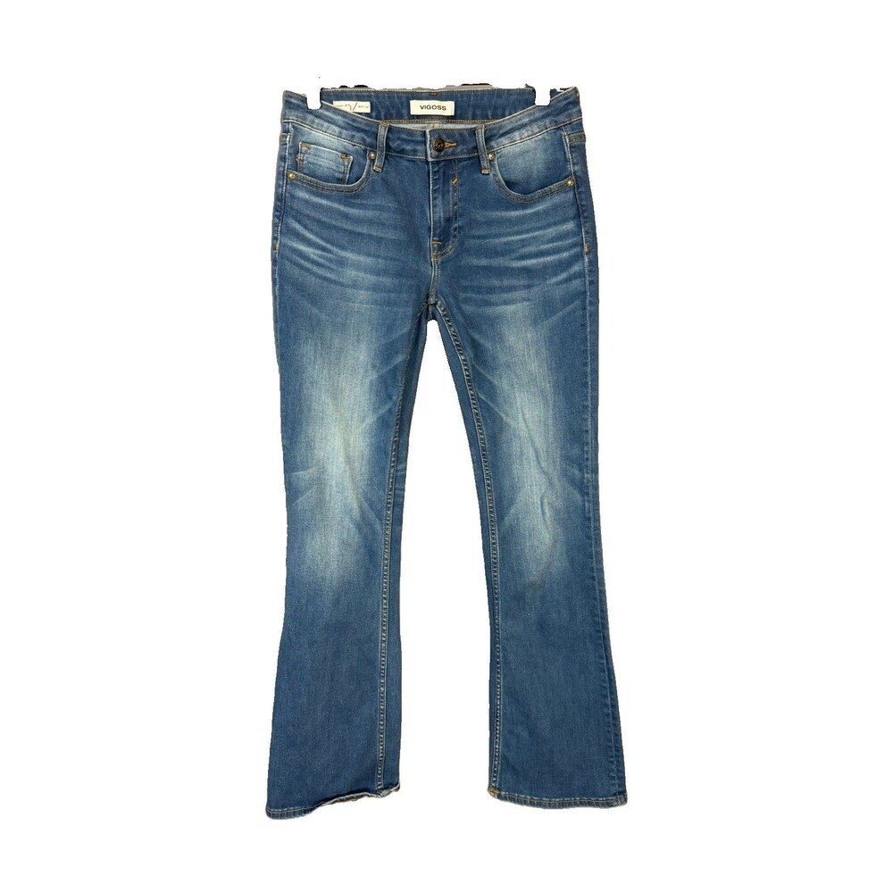 Vigoss Jeans Women's 27 Blue Medium Wash Jagger Boot Cut Jeans